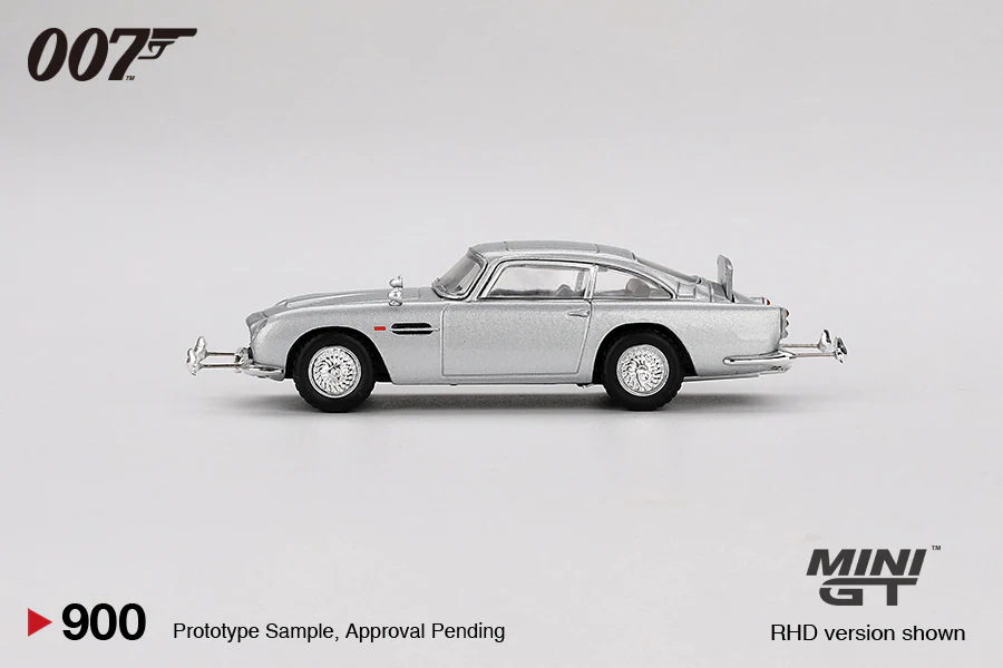 MINI GT 1/64 Aston Martin DB5 James Bond “Goldfinger” ENGLISH VERSION MGT00900-007E - Image 3