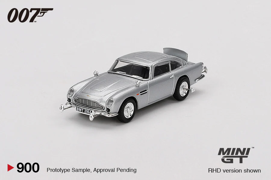 MINI GT 1/64 Aston Martin DB5 James Bond “Goldfinger” JAPANESE VERSION MGT00900-007J - Image 2