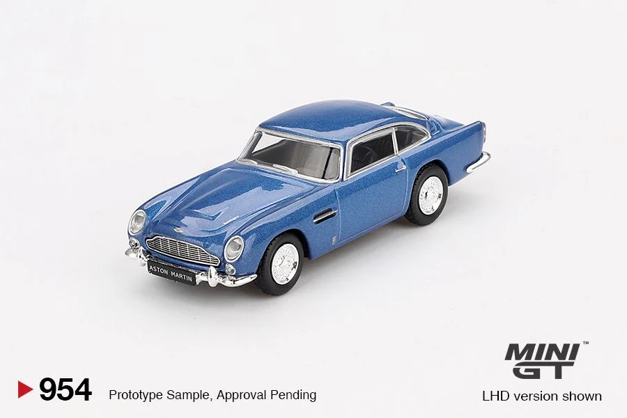 PREORDER MINI GT 1/64 Aston Martin DB5 Sierra Blue MGT00954-L (Approx. Release Date : Q2 2025 subject to manufacturer's final decision) - Image 2