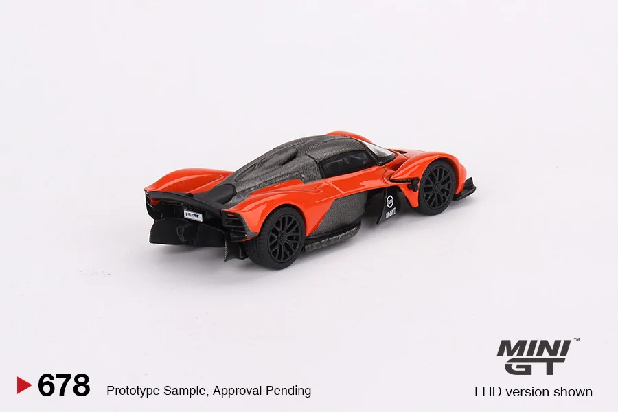 MINI GT 1/64 Aston Martin Valkyrie Maximum Orange MGT00678-L - Image 2