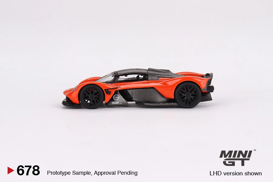 MINI GT 1/64 Aston Martin Valkyrie Maximum Orange MGT00678-L - Image 3