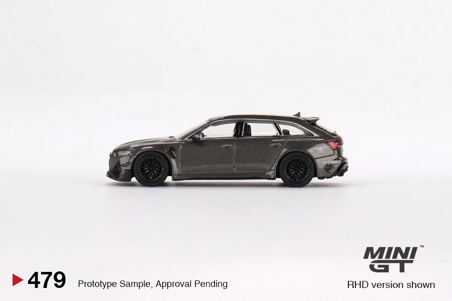 MINI GT 1/64 Audi ABT RS6-R Daytona Grey LHD MGT00479-L - Image 2