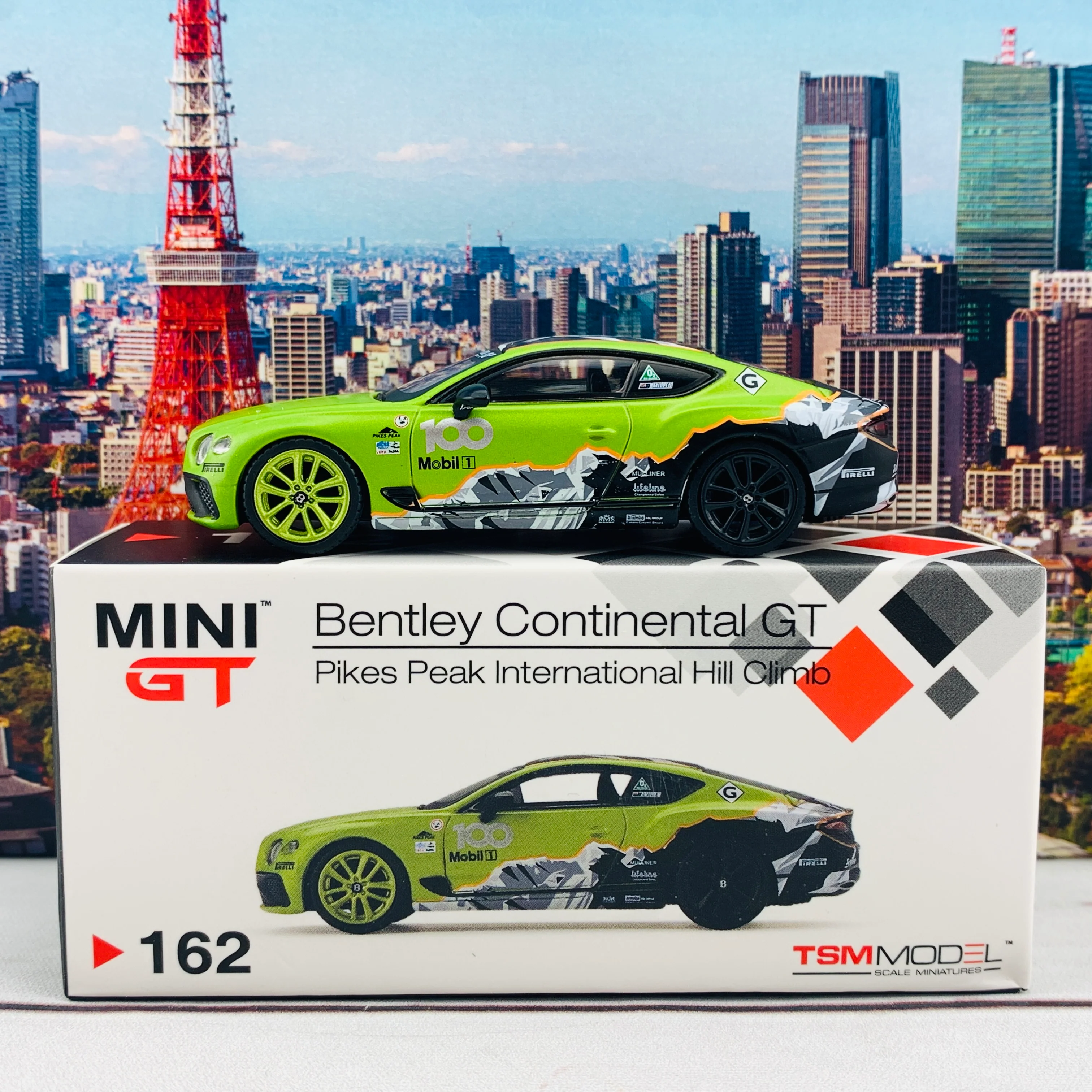 MINI GT 1/64 Bentley Continental GT  2019 Pikes Peak International Hill Climb LHD MGT00162-L - Image 2