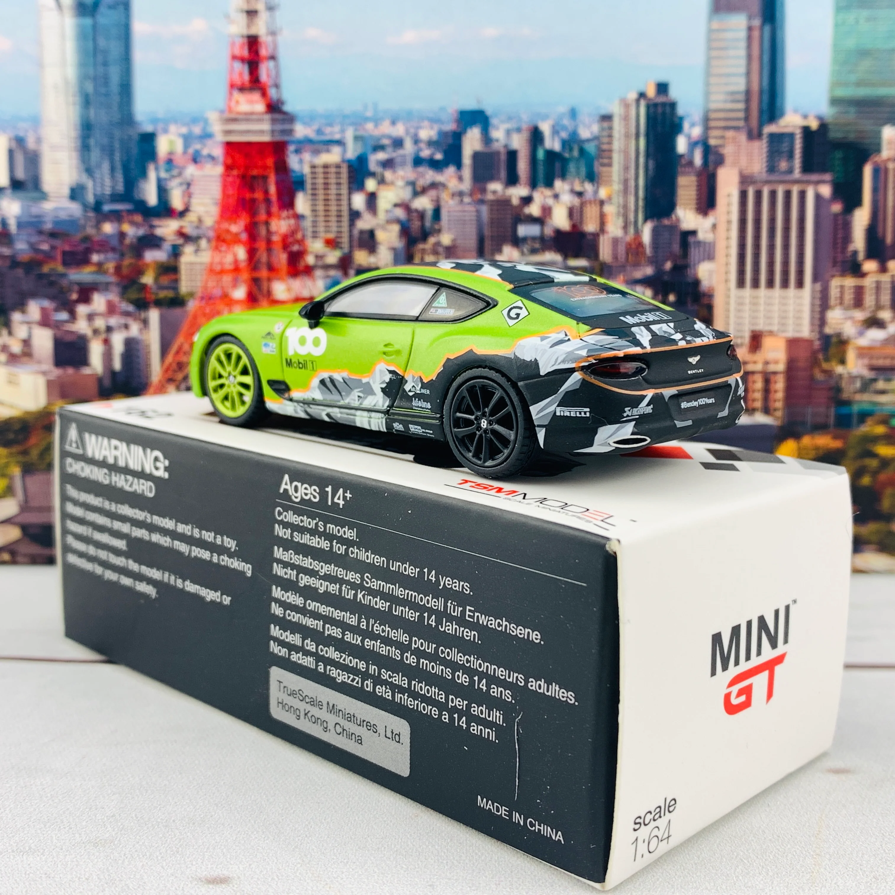MINI GT 1/64 Bentley Continental GT  2019 Pikes Peak International Hill Climb LHD MGT00162-L - Image 5