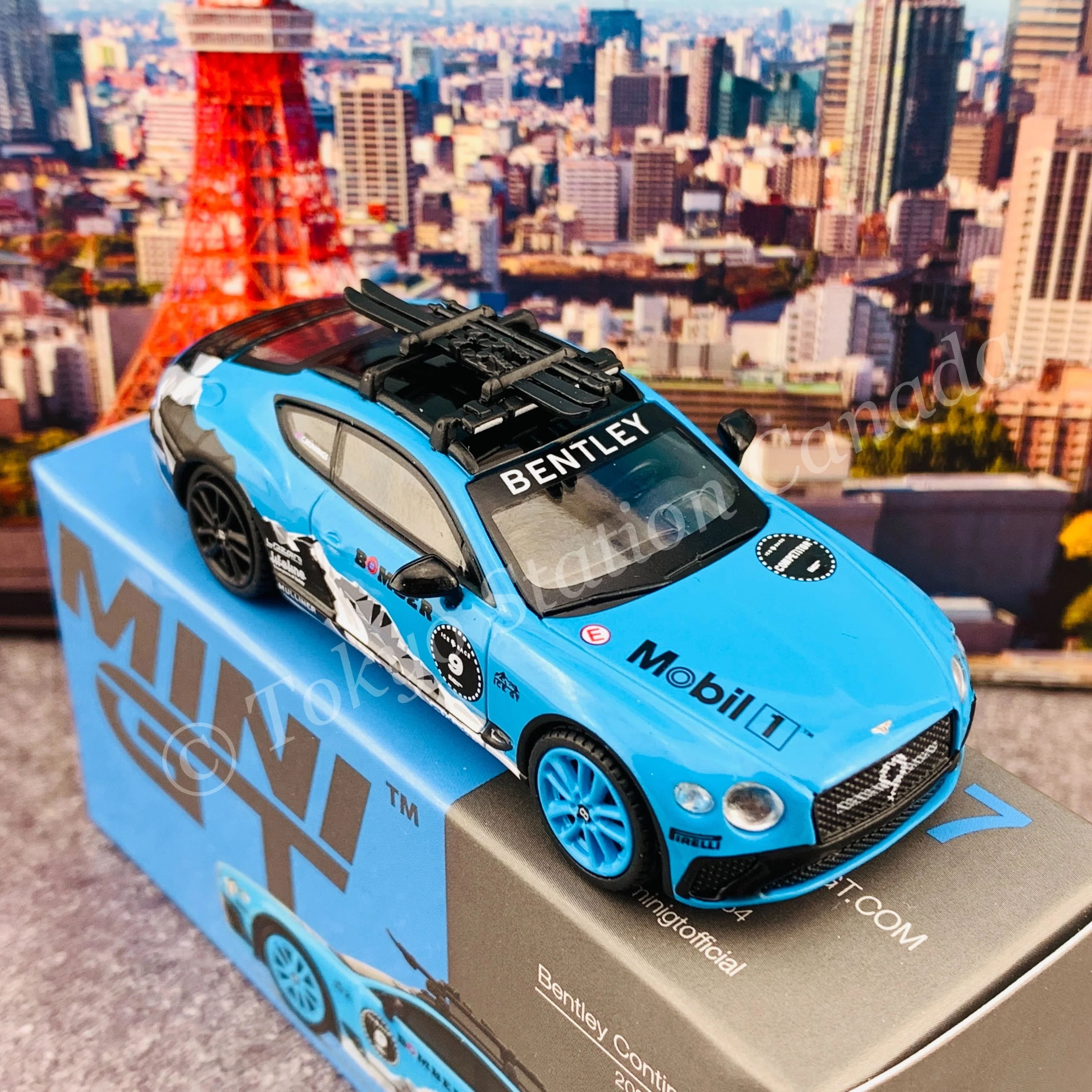 MINI GT 1/64 Bentley Continental GT 2020 GP Ice Race LHD MGT00247-L - Image 5