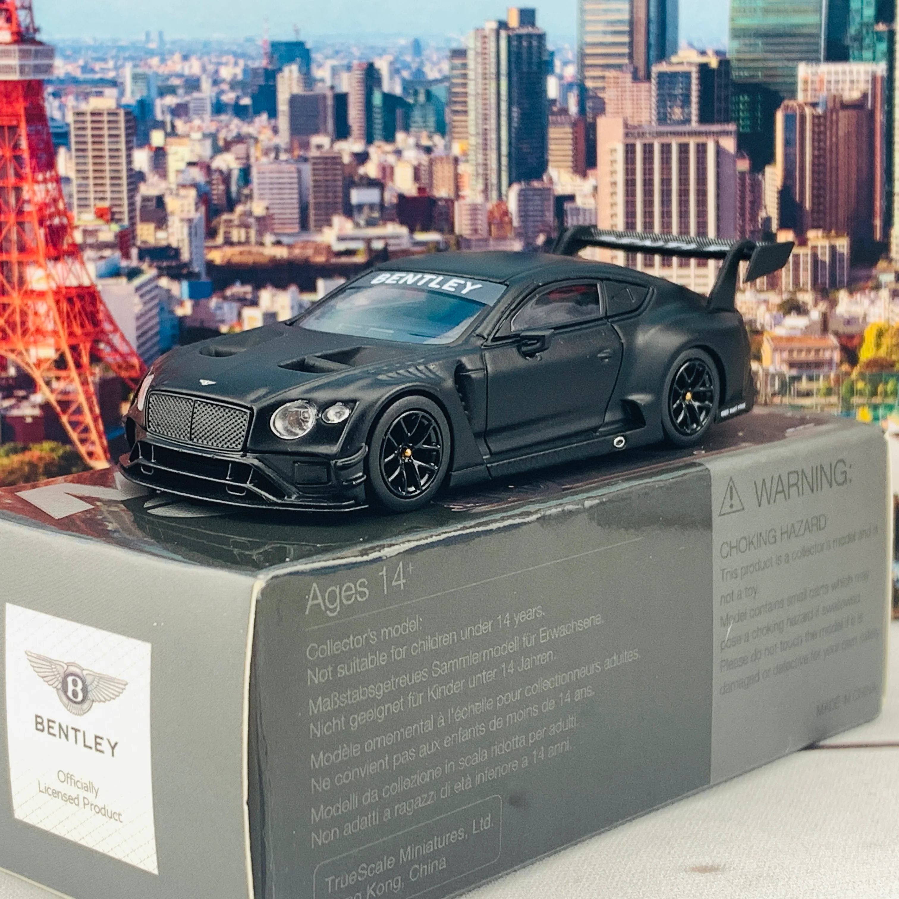 MINI GT 1/64 Bentley Continental GT3 2018 Test Car RHD MGT00177-R - Image 2