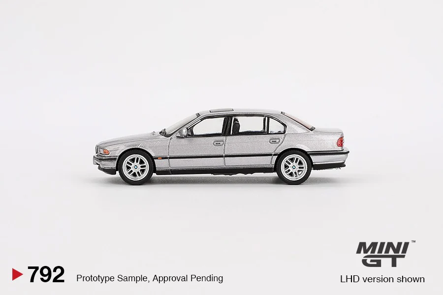 PREORDER MINI GT 1/64 BMW 750IL Aspen Silver Metallic MGT00792-L (Approx. Release Date : Q4 2024 subject to manufacturer's final decision) - Image 2