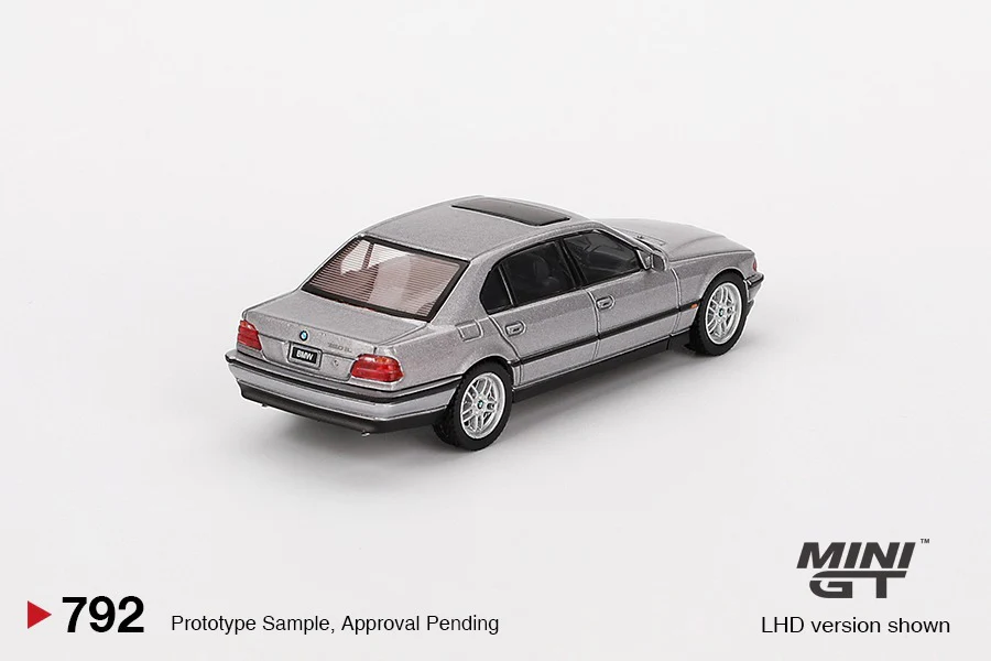 PREORDER MINI GT 1/64 BMW 750IL Aspen Silver Metallic MGT00792-L (Approx. Release Date : Q4 2024 subject to manufacturer's final decision) - Image 3