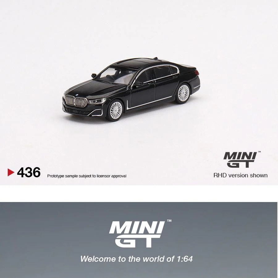 MINI GT 1/64 BMW 750Li xDrive Black Sapphire MGT00436-L