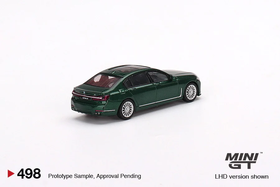 MINI GT 1/64 BMW Alpina B7 xDrive Alpina Green Metallic LHD MGT00498-L - Image 2
