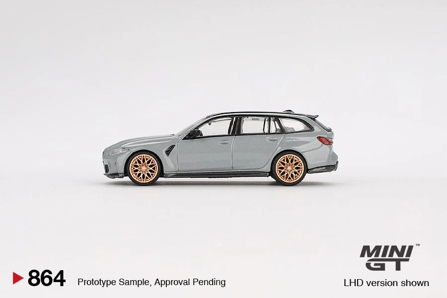 PREORDER MINI GT 1/64 BMW M3 Competition Touring Brooklyn Grey MGT00864-L (Approx. Release Date : Q1 2025 subject to manufacturer's final decision) - Image 2