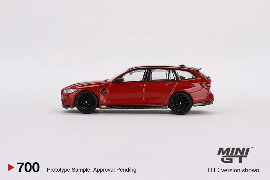 MINI GT 1/64 BMW M3 Competition Touring (G81) Toronto Red Metallic LHD MGT00700-L - Image 2