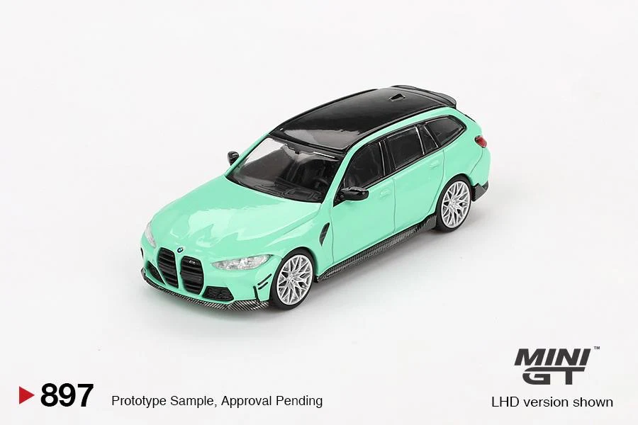 MINI GT 1/64 BMW M3 M Performance Touring Mint Green MGT00897-L - Image 2