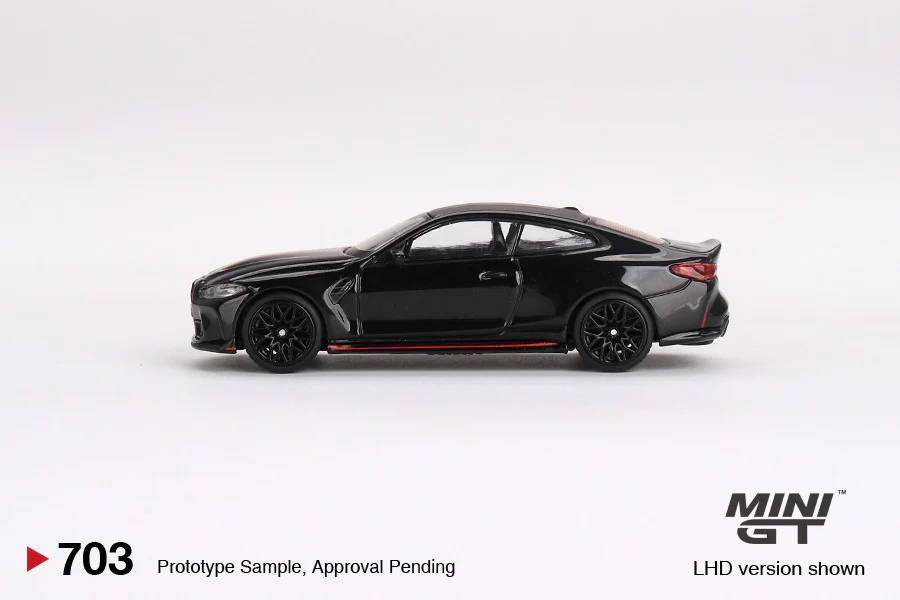 MINI GT 1/64 BMW M4 CSL Black Sapphire MGT00703-L - Image 2