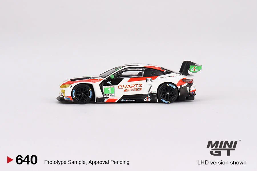 MINI GT 1/64 BMW M4 GT3 #1 Paul Miller Racing IMSA 2023 Sebring 12 Hrs. GTD Winner MGT00640-L - Image 2