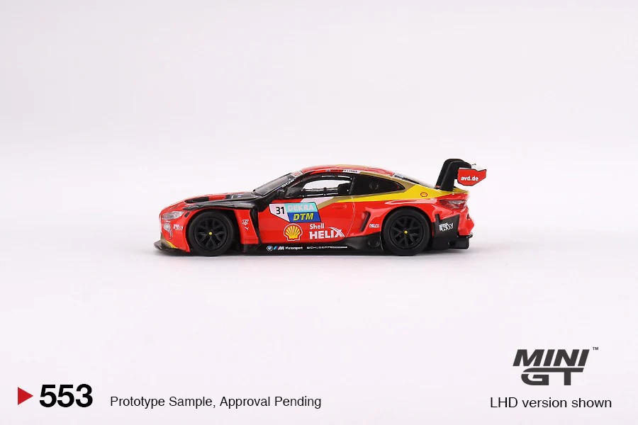 MINI GT 1/64 BMW M4 GT3 #31 Schubert Motorsport 2022 DTM Champion MGT00553-L - Image 2