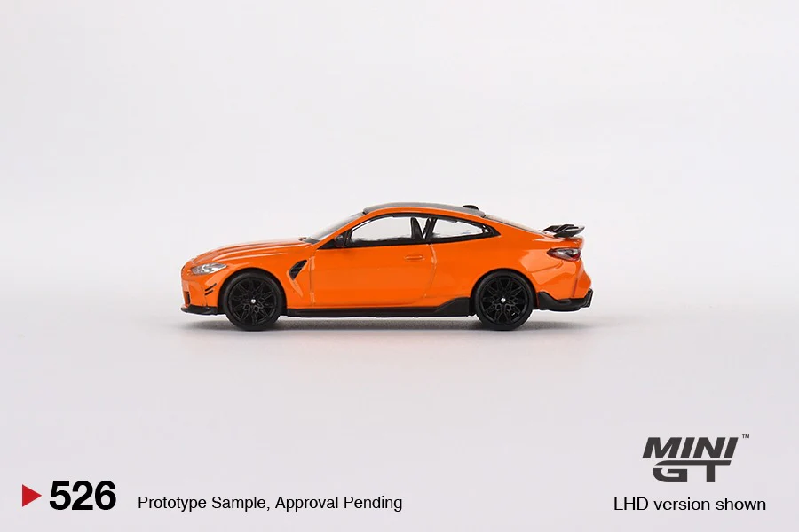 MINI GT 1/64 BMW M4 M-Performance (G82) Fire Orange LHD MGT00526-L - Image 2