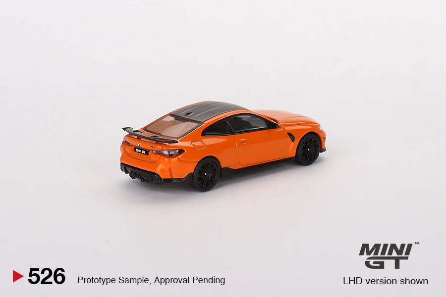 MINI GT 1/64 BMW M4 M-Performance (G82) Fire Orange LHD MGT00526-L - Image 3