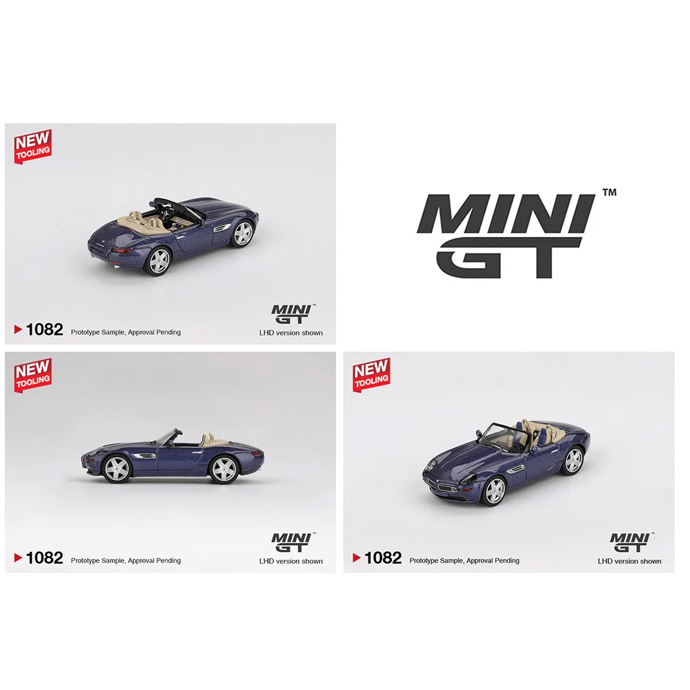 MINI GT 1/64 BMW Z8 Alpina – Alpine Blue MGT01082-BL