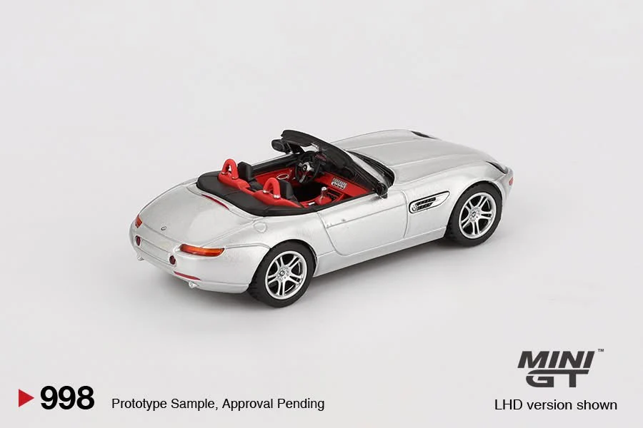 MINI GT 1/64 BMW Z8 Silver MGT00998-BL - Image 3