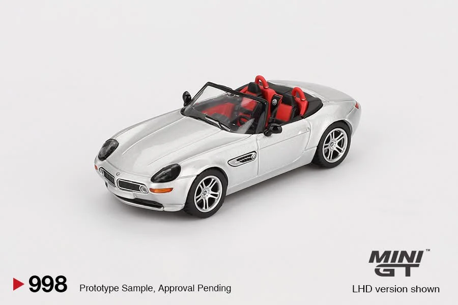MINI GT 1/64 BMW Z8 Silver MGT00998-BL - Image 4