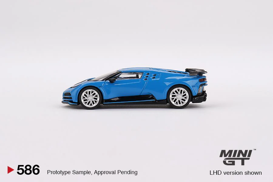 MINI GT 1/64 Bugatti Centodieci Blu Bugatti MGT00586-L - Image 2