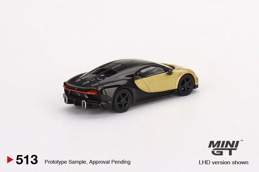MINI GT 1/64 Bugatti Chiron Super Sport Gold LHD MGT00513-L - Image 2