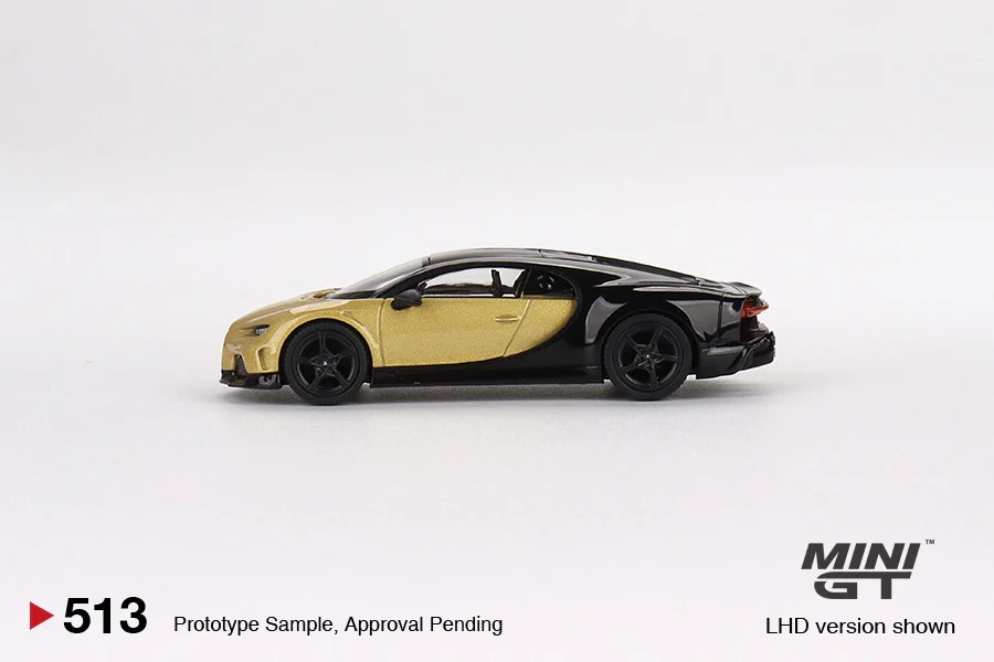 MINI GT 1/64 Bugatti Chiron Super Sport Gold LHD MGT00513-L - Image 3