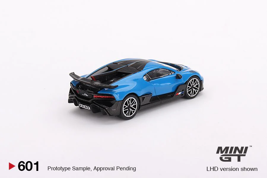 MINI GT 1/64 Bugatti Divo Blu Bugatto LHD MGT00601-L - Image 2