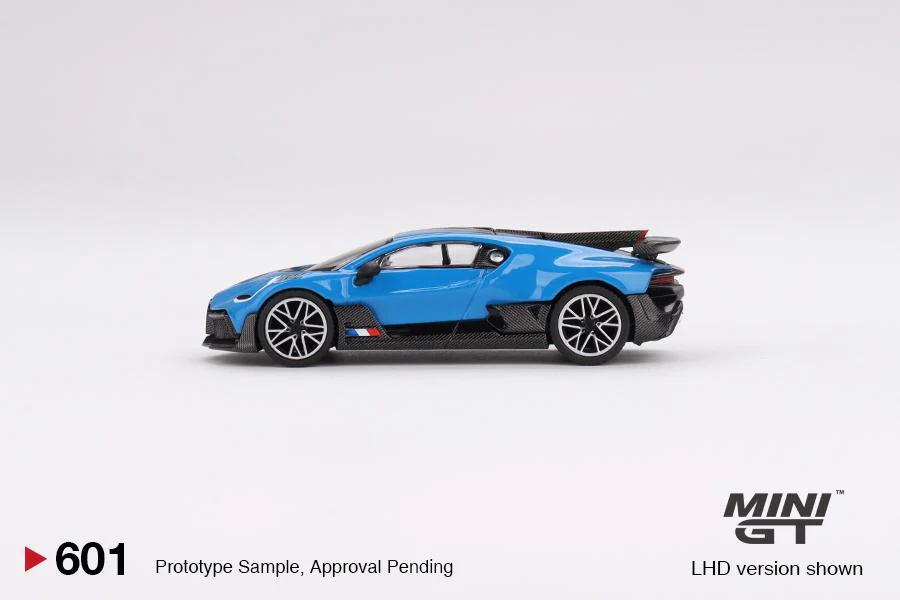 MINI GT 1/64 Bugatti Divo Blu Bugatto LHD MGT00601-L - Image 3