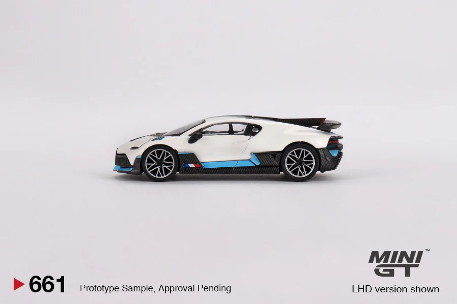 MINI GT 1/64 Bugatti Divo White MGT00661-L - Image 3