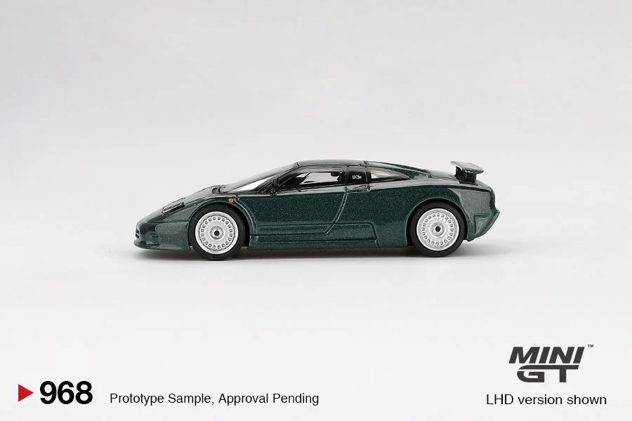MINI GT 1/64 Bugatti EB110 GT Verde Scuro MGT00968-BL - Image 4