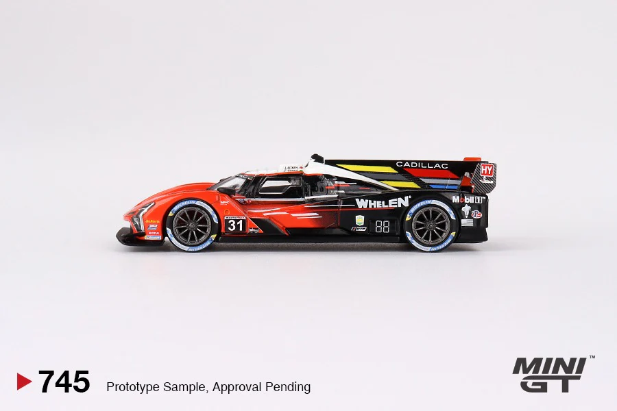 MINI GT 1/64 Cadillac V-Series.R #31  Whelen Engineering Cadillac Racing  2023 IMSA Sebring 12 Hrs Winner MGT00745-L - Image 2
