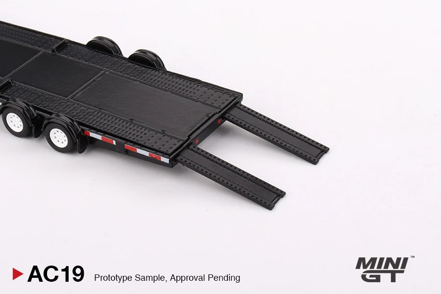 MINI GT 1/64 Car Hauler Trailer Type B Black MGTAC19 - Image 2