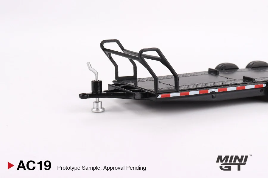 MINI GT 1/64 Car Hauler Trailer Type B Black MGTAC19 - Image 3