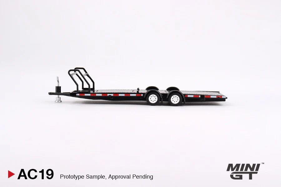 MINI GT 1/64 Car Hauler Trailer Type B Black MGTAC19 - Image 4