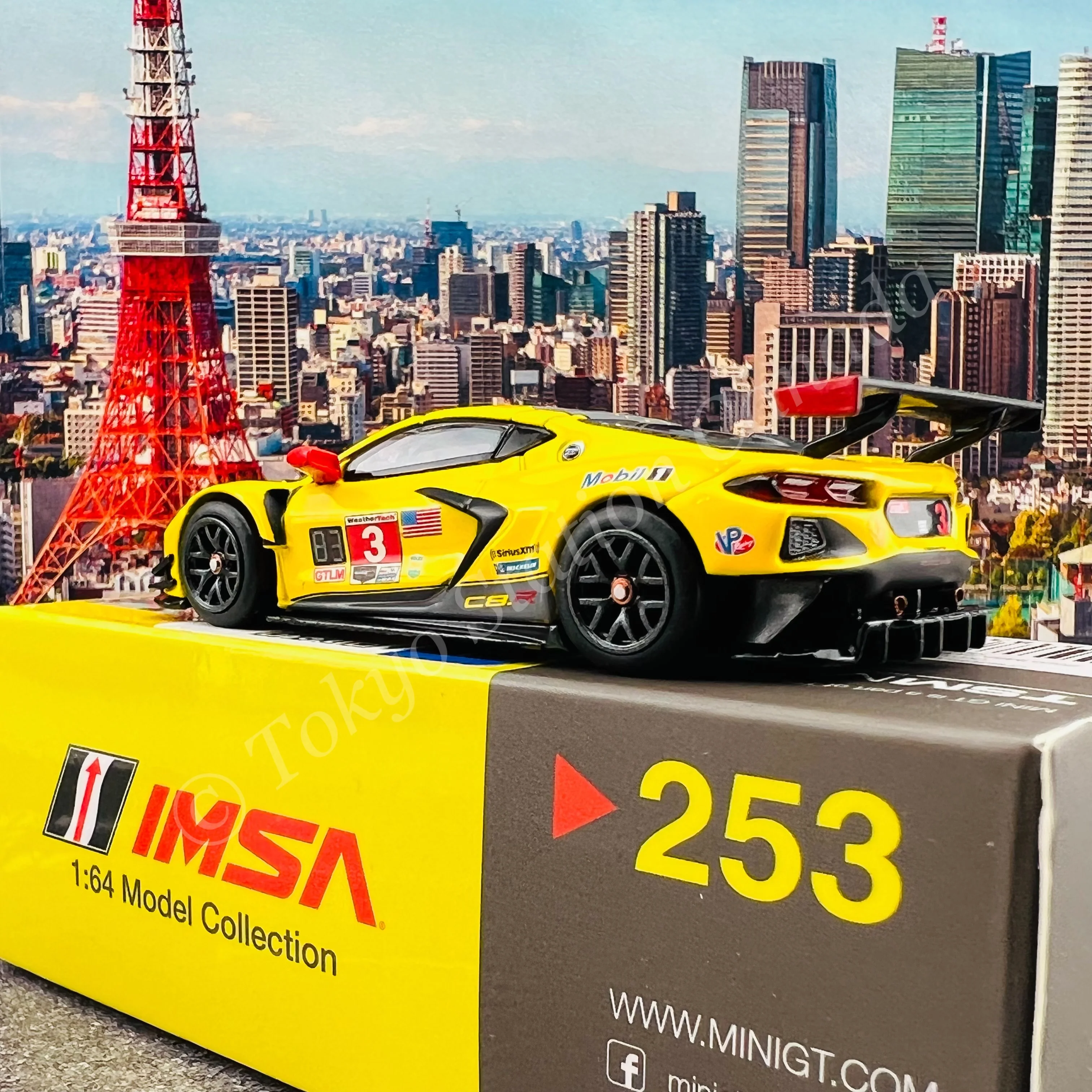 MINI GT 1/64 Chevrolet Corvette C8.R #3  2020 IMSA 24 Hrs of Daytona LHD MGT00253-L - Image 4
