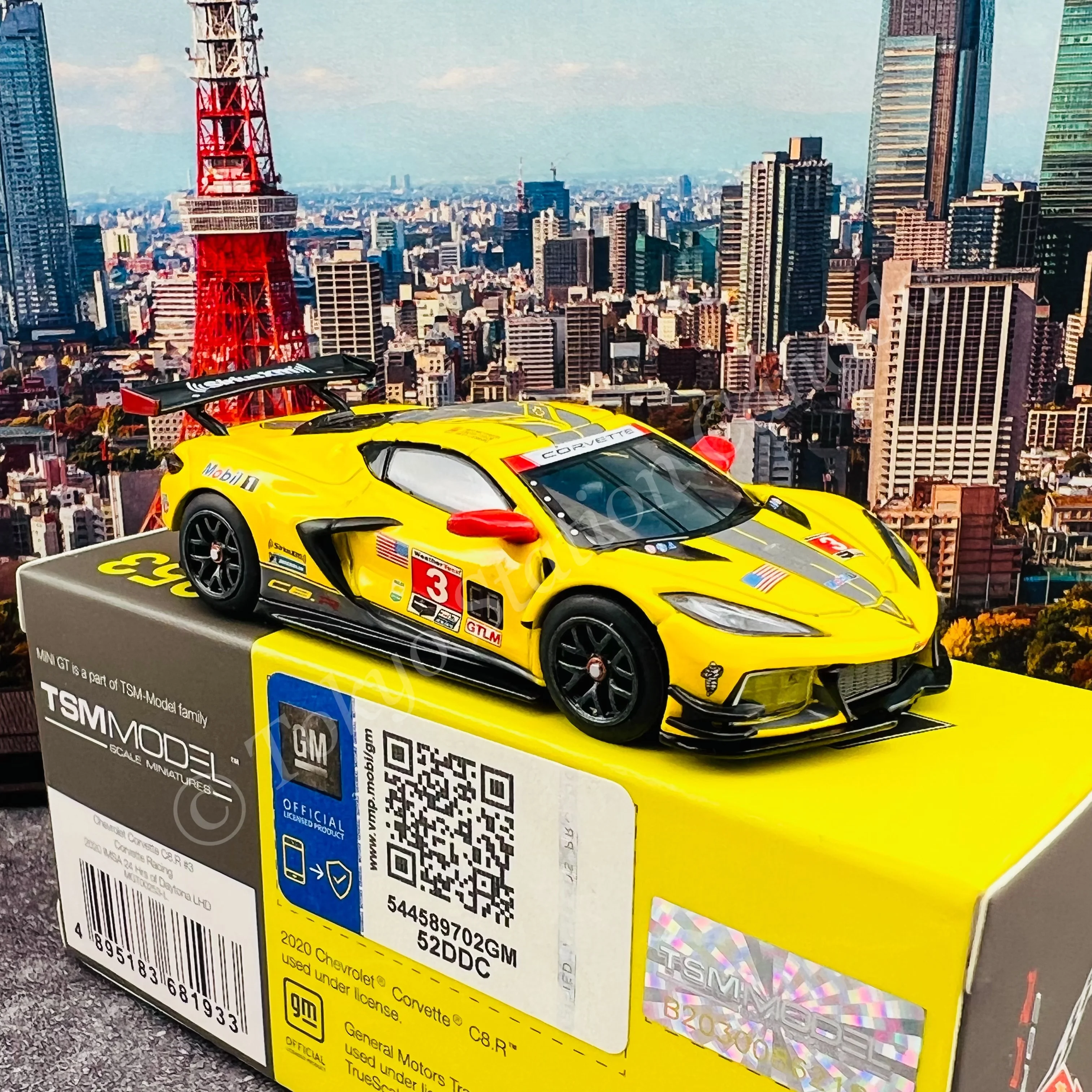 MINI GT 1/64 Chevrolet Corvette C8.R #3  2020 IMSA 24 Hrs of Daytona LHD MGT00253-L - Image 5