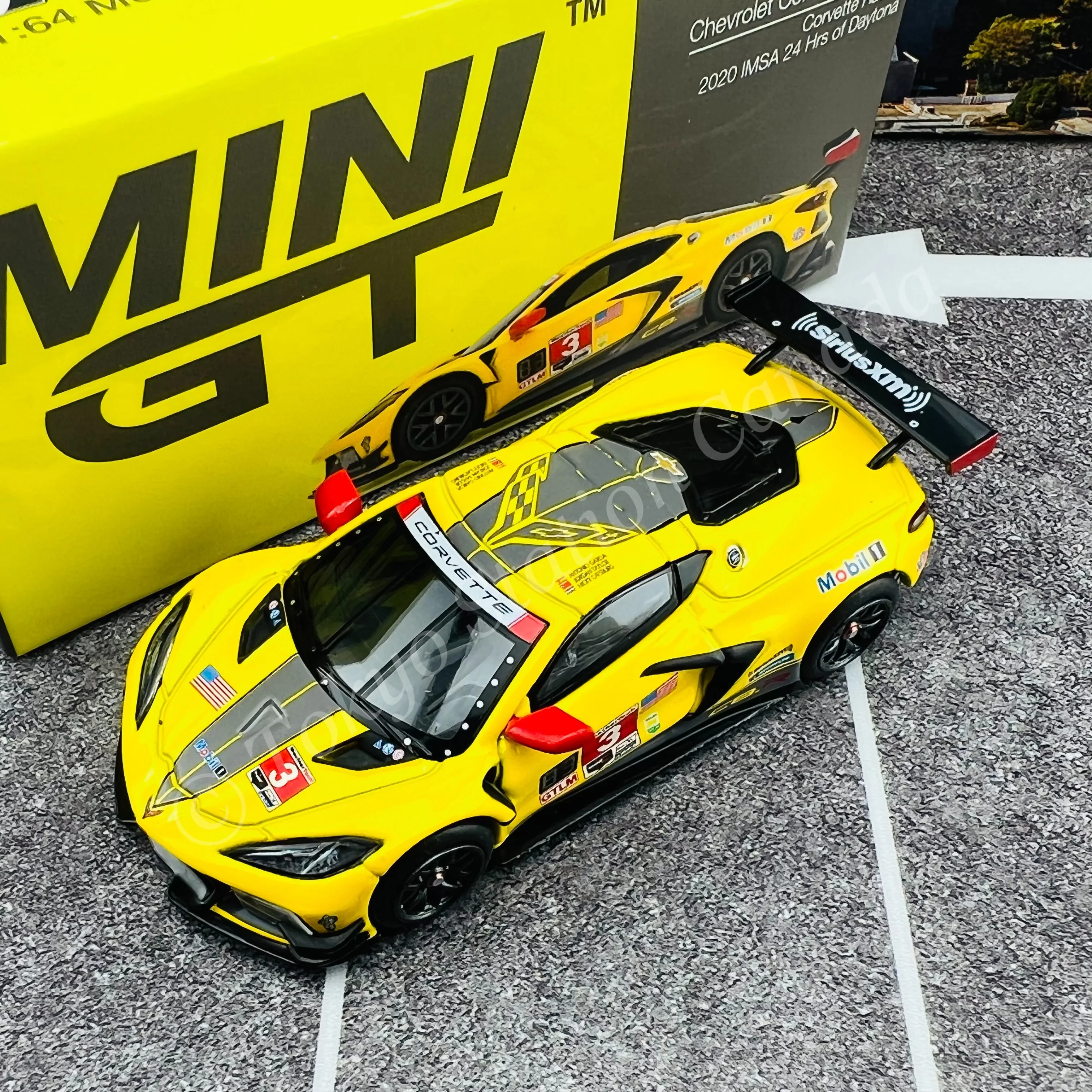 MINI GT 1/64 Chevrolet Corvette C8.R #3  2020 IMSA 24 Hrs of Daytona LHD MGT00253-L - Image 6