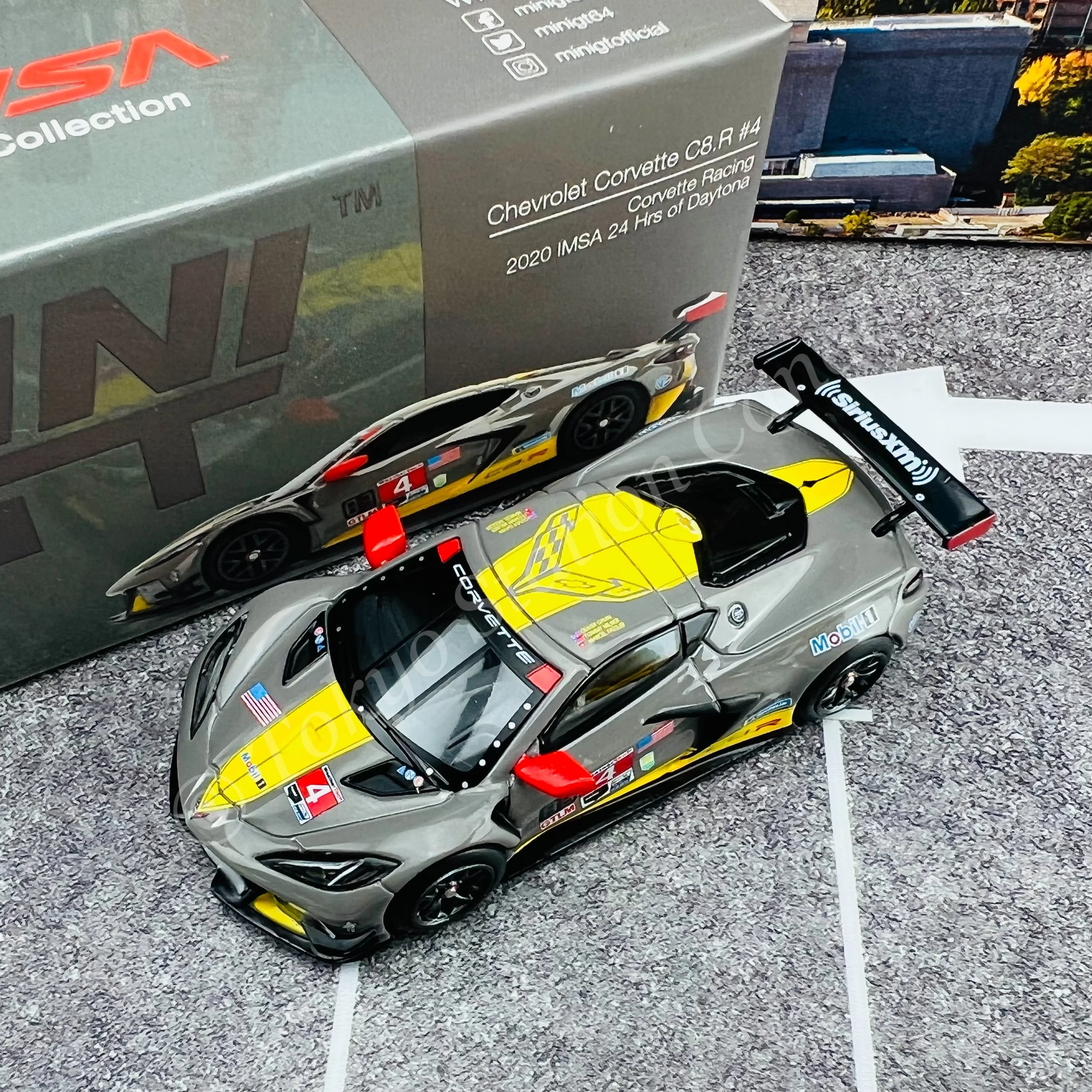 MINI GT 1/64 Chevrolet Corvette C8.R #4  2020 IMSA 24 Hrs of Daytona LHD MGT00254-L - Image 2