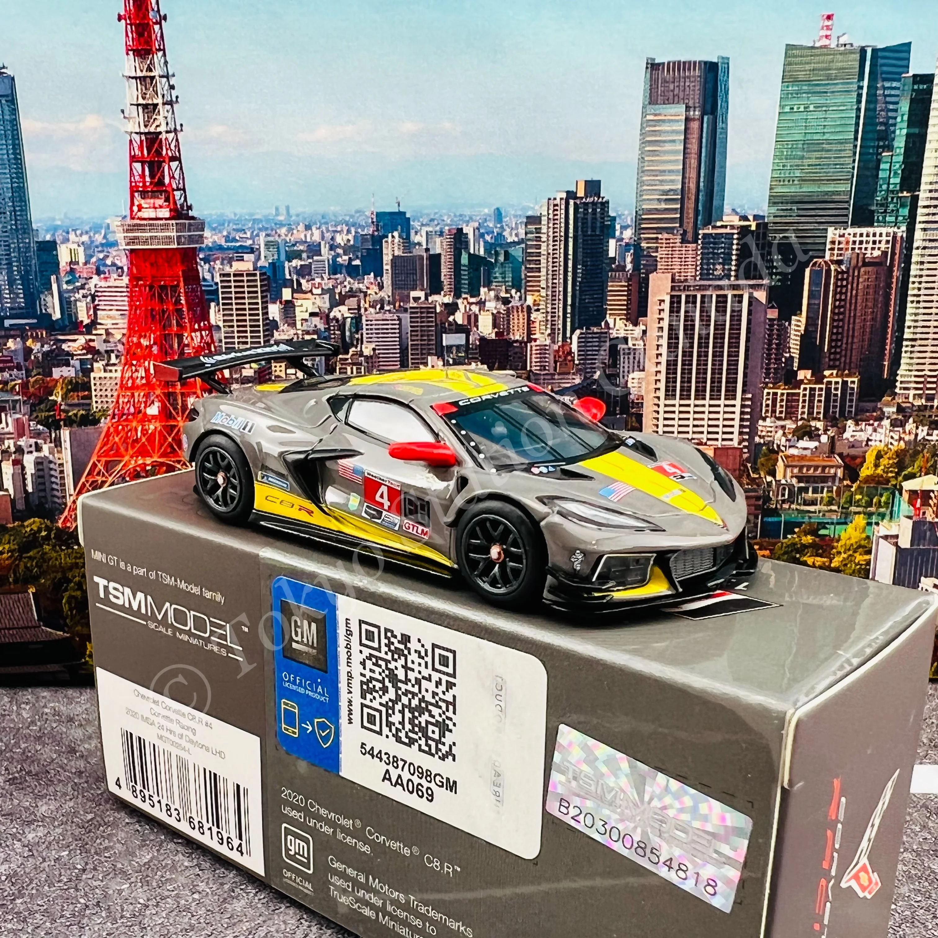 MINI GT 1/64 Chevrolet Corvette C8.R #4  2020 IMSA 24 Hrs of Daytona LHD MGT00254-L - Image 4