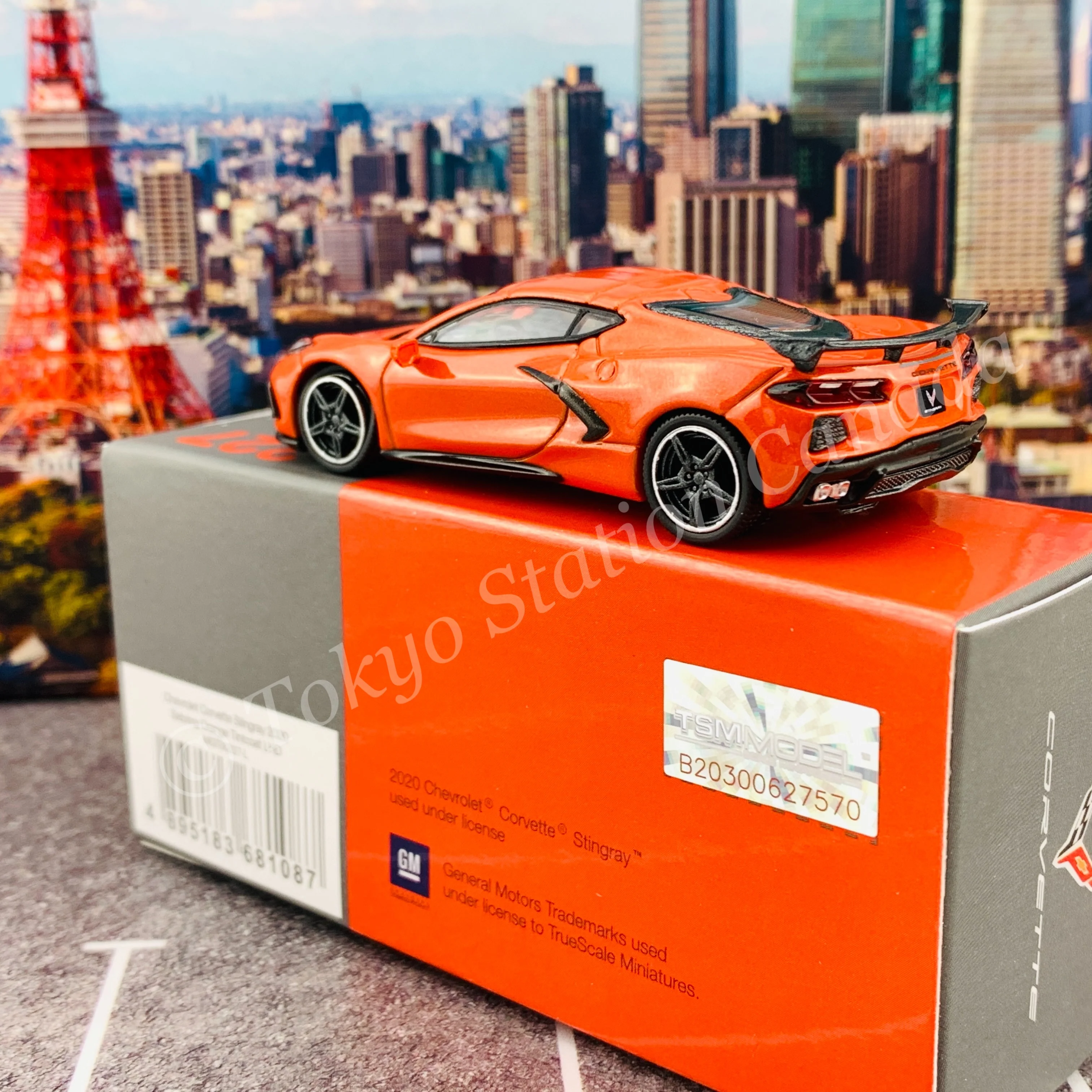 MINI GT 1/64 Chevrolet Corvette Stingray 2020 Sebring Orange Tintcoat LHD MGT00227-L - Image 5