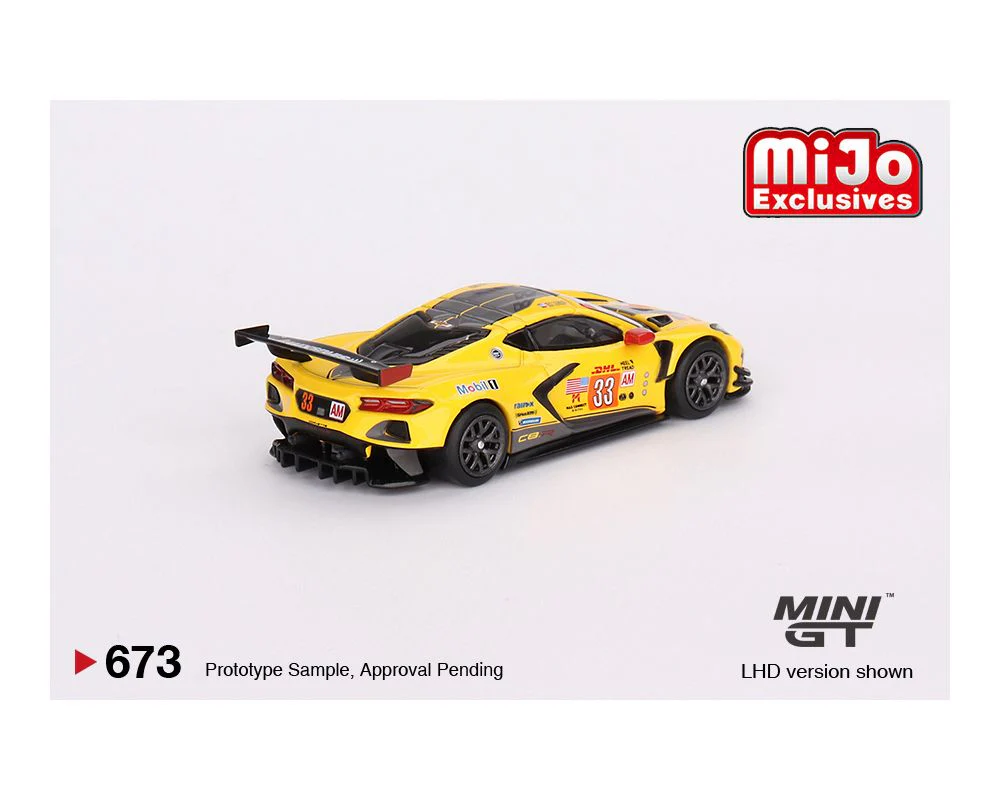 MINI GT 1/64 Corvette Racing C8.R Racing Transporter Set MGTS0009 - Image 3