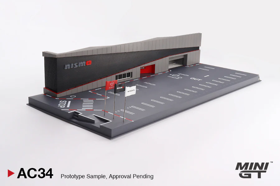 MINI GT 1/64 Diorama NISSAN MOTORSPORTS & CUSTOMIZING CO.,LTD. NISMO OPERATION MGTAC34 - Image 5