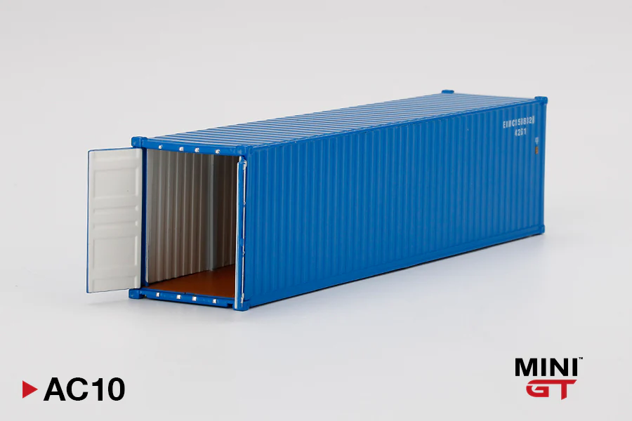 MINI GT 1/64 Dry Container 40' Blue MGTAC10 - Image 3