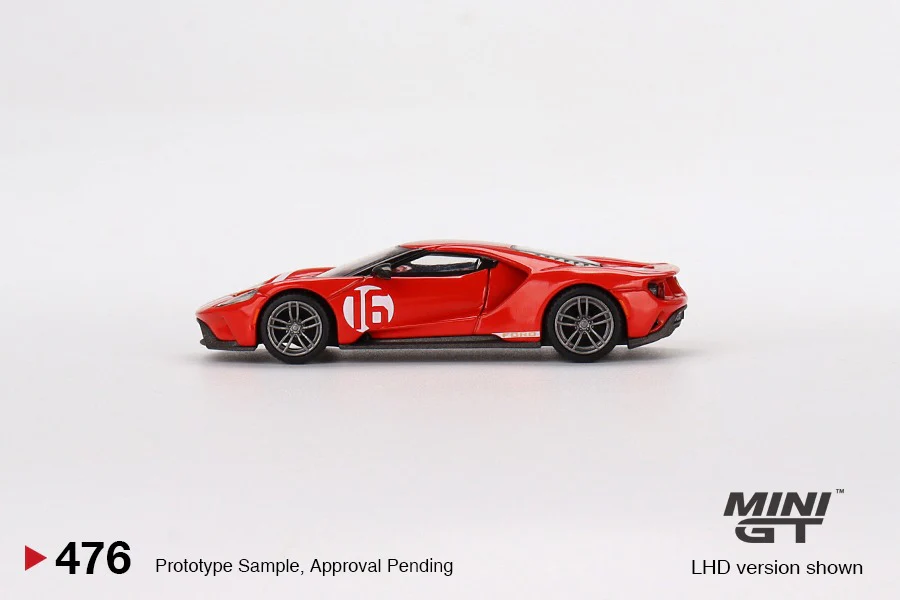 MINI GT 1/64 Ford GT Alan Mann Heritage Edition LHD MGT00476-L - Image 2