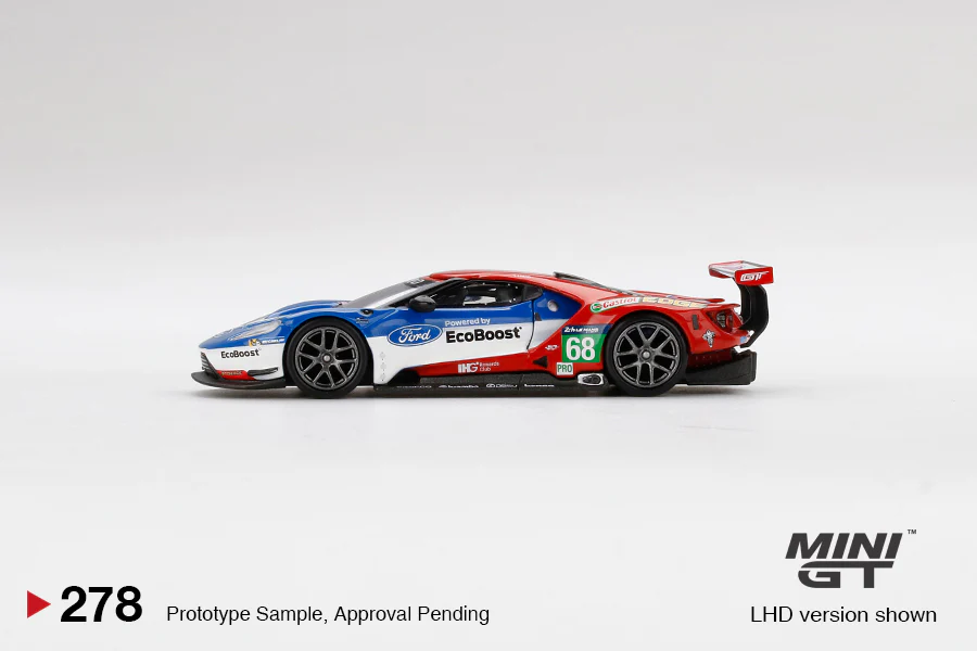MINI GT 1/64 Ford GT LMGTE PRO #68   2016 24 Hrs of Le Mans Class Winner Ford Chip Ganassi Team USA LHD MGT00278-L - Image 2