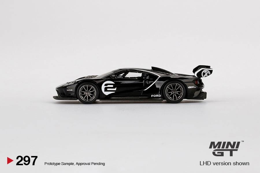 MINI GT 1/64 Ford GT MK II #006 Shadow Black LHD MGT00297-L - Image 3