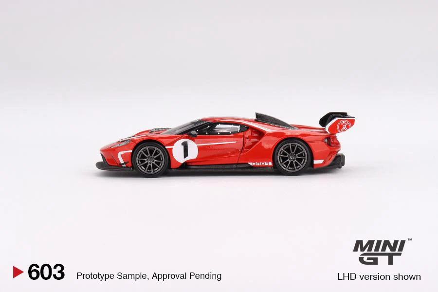 MINI GT 1/64 Ford GT MK II #013 Rosso Alpha LHD MGT00603-L - Image 3