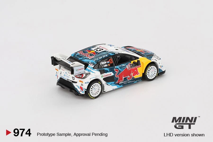 PREORDER MINI GT 1/64 Ford Puma Rally1 #13 M-Sport Ford WRT 2024 Rally Monte Carlo  MGT00974-L (Approx. Release Date : Q2 2025 subject to manufacturer's final decision) - Image 3